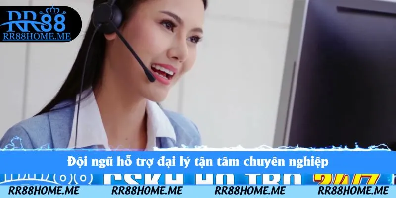 Trở Thành Đại Lý RR88 – Thu Nhập Hấp Dẫn Mỗi Ngày 3 Đội ngũ hỗ trợ đại lý tận tâm chuyên nghiệp